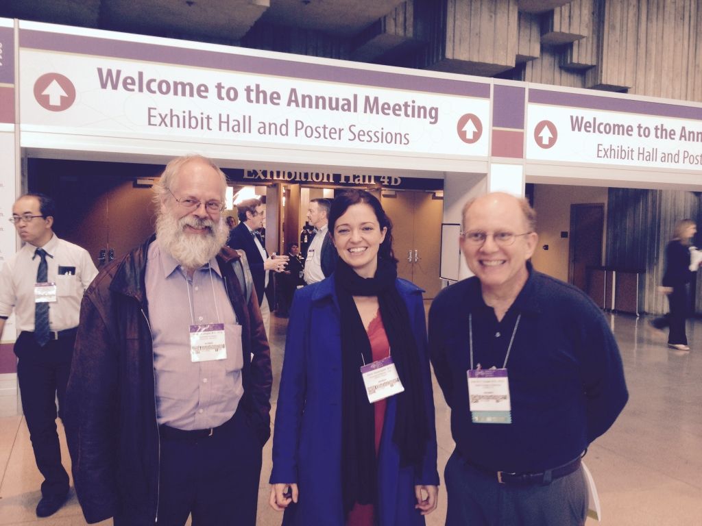 Drs. Peter De Jonghe, Sarah Weckhuysen, and Ed Cooper.