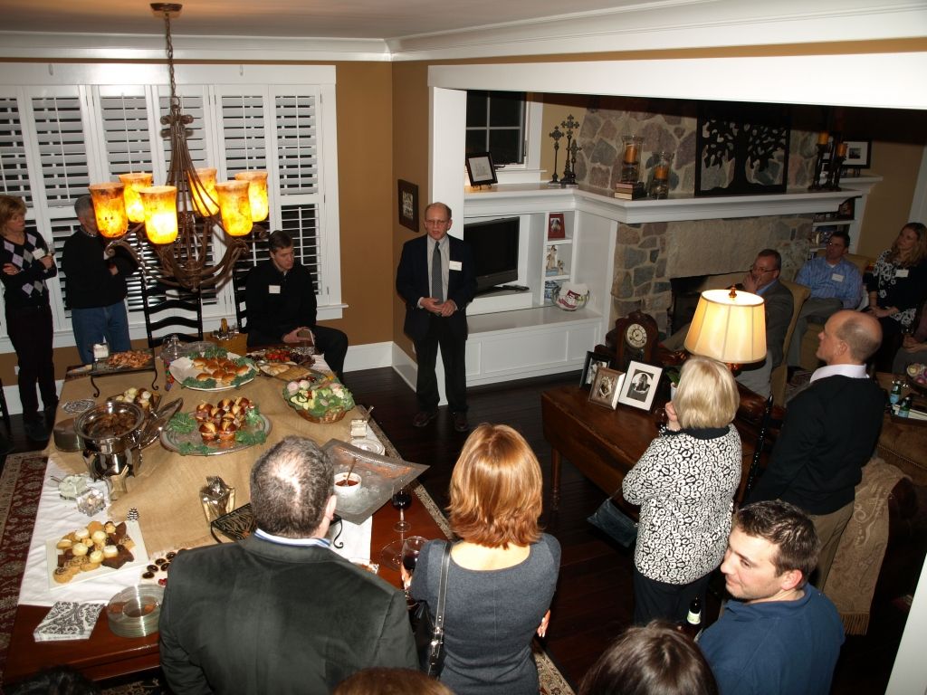 Dr. Ed Cooper addresses the Jack's Army faithful. OLYMPUS DIGITAL CAMERA