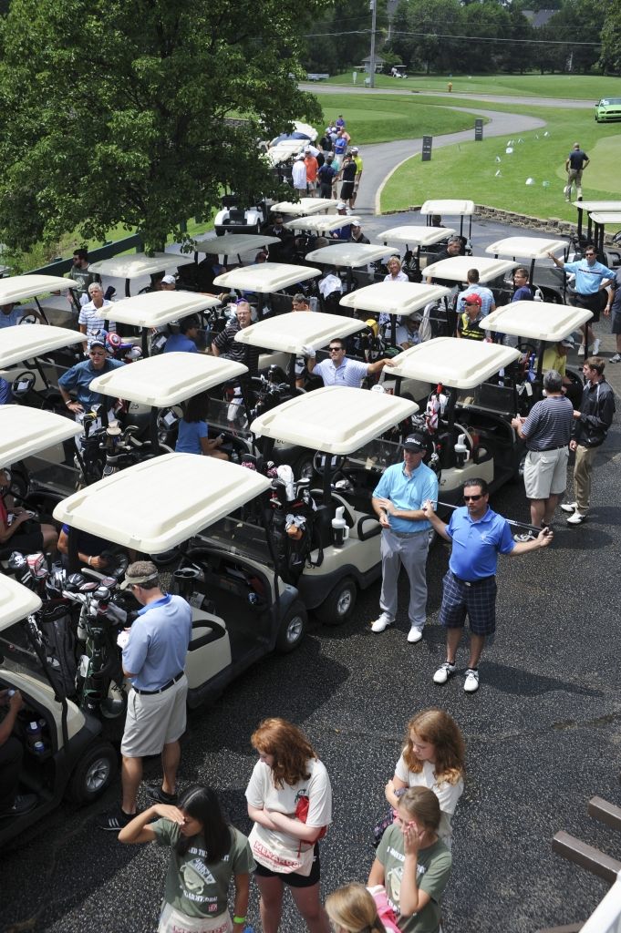 carts lined up